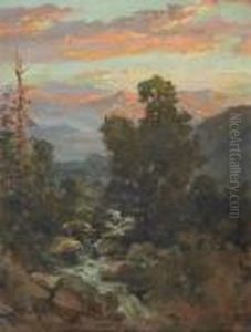 Sunset In The Sierras by John Bond Francisco