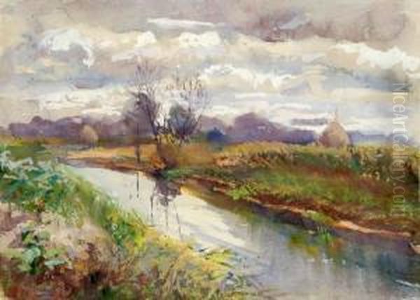 Flusslandschaft - view 1
