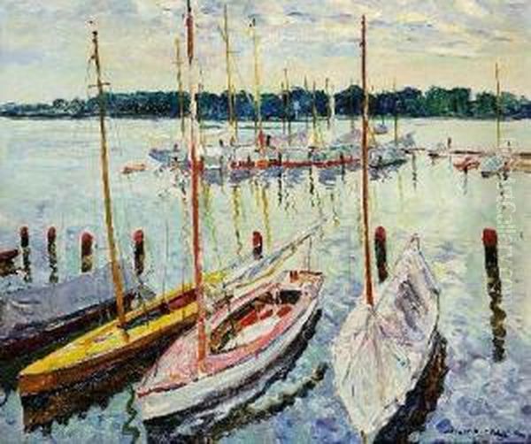 Segelboote Im Hafen - view 1