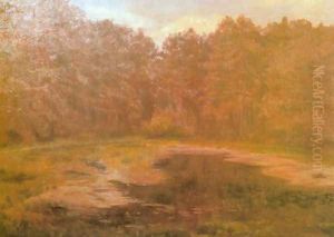 Pond in a Forest by Jozef Chelmonski
