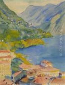 Luganer See. 1924