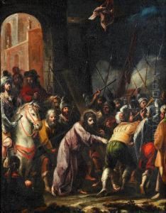 Jesus Barande Korset Jesus Barande Korset