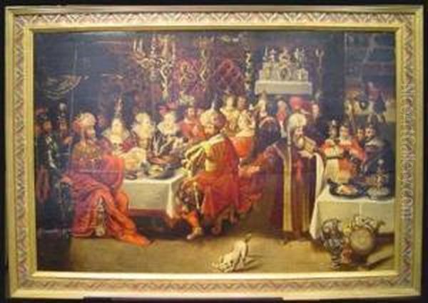 Belshazaars Feast - view 1