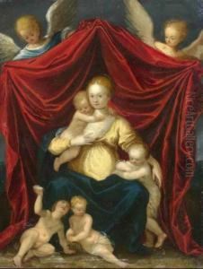 La Carita' by Frans III Francken
