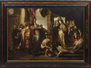 Salome Empfangt Das Haupt Johannes Des Taufers Salome Empfangt Das Haupt Johannes Des Taufers