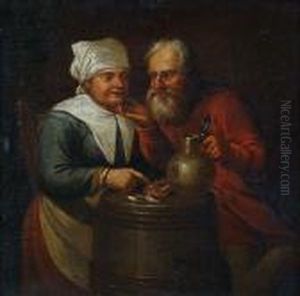 Two Peasants In A Tavern Two Peasants In A Tavern