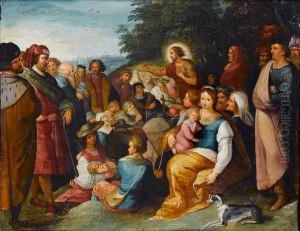 Saint John The Baptist Preaching
