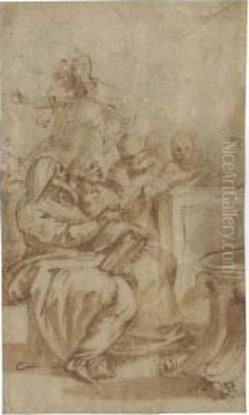 The Young Christ In Discussion With The Elders - view 1