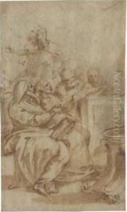 The Young Christ In Discussion With The Elders