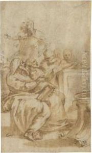 Young Christ In Discussion With The Elders