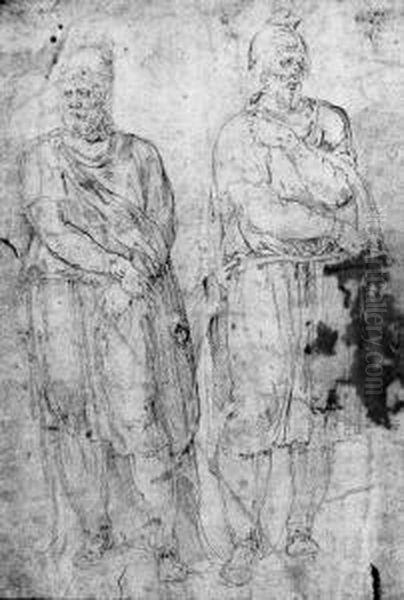 Two Dacians, After The Antique - view 1