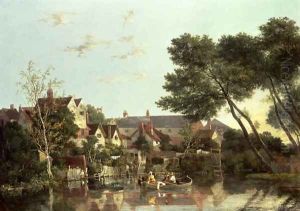 Norwich River, Afternoon, c.1812-19 by John Crome