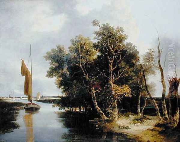 Wherries on the Yare - view 1