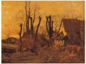 Chemin Dans La Campagne by Pierre-Joseph-Clestin Franois