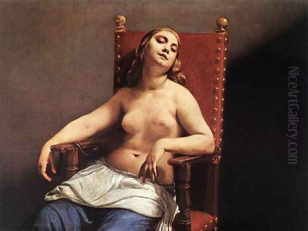The Death of Cleopatra c. 1660 by Guido Cagnacci