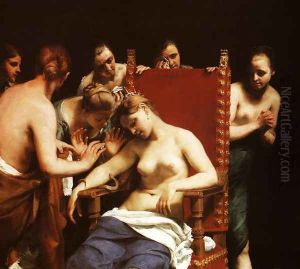 Death of Cleopatra by Guido Cagnacci