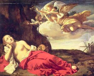Penitent Mary Magdalene by Guido Cagnacci