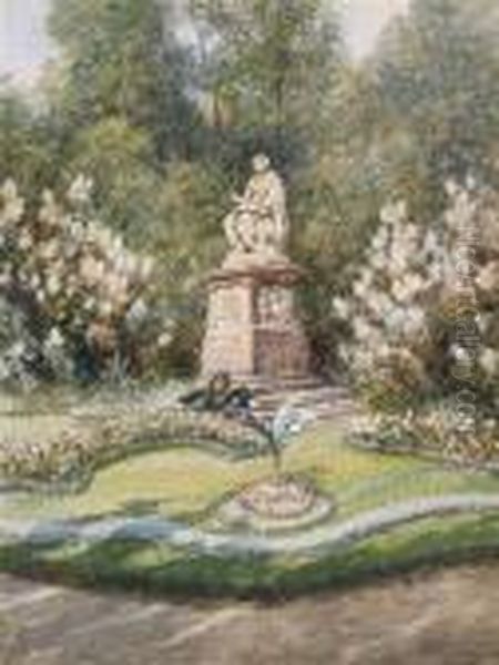 Das Schubertdenkmal Im Stadtpark - view 1