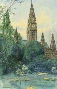 Das Wiener Rathaus by Friedrich Frank