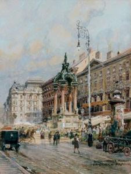Vue De Vienne, Le Homer Markt - view 1