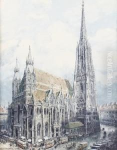 "stephansdom Wien". by Friedrich Frank