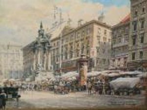 Wien - Hoher Markt by Friedrich Frank