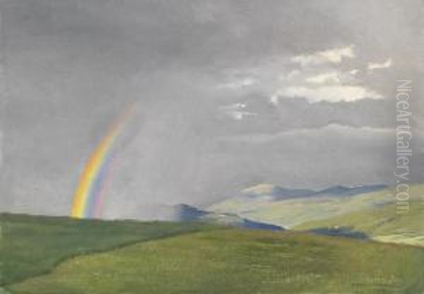 "landscape With Rainbow" - view 1