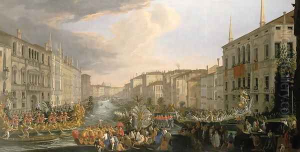 A Regatta on the Grand Canal, Venice - view 1