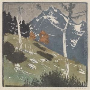 Late Autumn In The Mountains by Hans Frank
