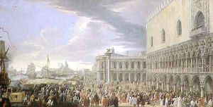 The Arrival of the Fourth Earl of Manchester in Venice in 1707