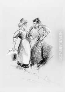 Studie Zweier Frauen. Studie Zweier Frauen.