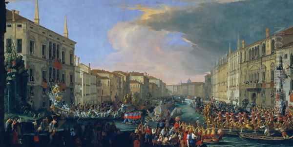 Regatta Held in Honour of Frederick VI of Denmark (1671-1730) 1709 - view 1