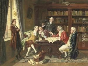 A Debate In The Library