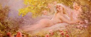 A Bride's Fantasy by Georges Jules Victor Clairin