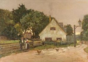 Liebesgeplauder Am Dorfrand
 Ol Auf Holz.