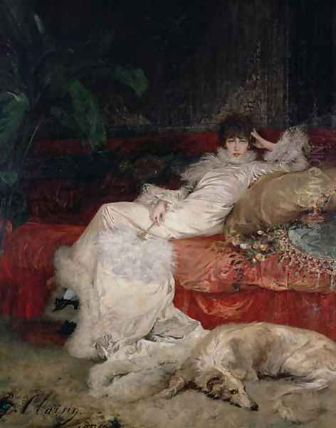 Sarah Bernhardt (1844-1923) 1876 - view 1