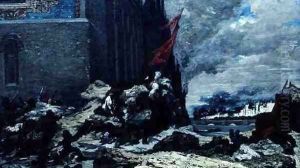 Burning of the Tuileries, 1871