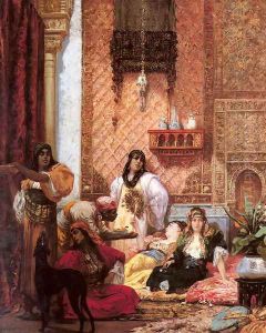 The Sultan's Favorites by Georges Jules Victor Clairin