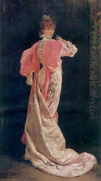 Sarah Bernhardt (1844-1923) in the role of the Queen in 'Ruy Blas' by Victor Hugo, 1879 - view 1