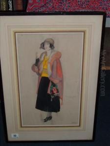 Grace Lovatfraser by Claud Lovat Fraser