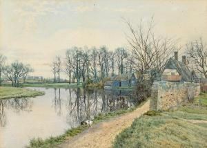 The Old Mill, Hemingford Grey by William Fraser Garden
