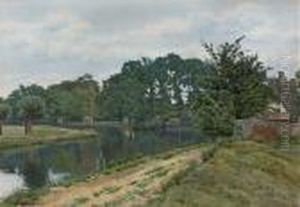 The Old Mill Hemingford Grey by William Fraser Garden
