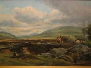 Ogwen Valley, North Wales by Alexander Jnr. Fraser