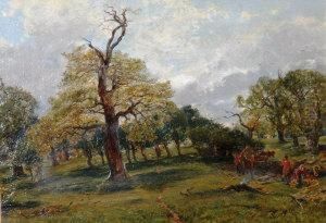 Cadzow Forest, Early Summer by Alexander Jnr. Fraser