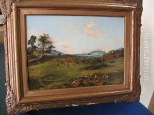 An October Morning - A Sketch by Alexander Jnr. Fraser
