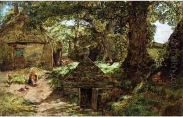 Queen Mary's Well, Barncluith - view 1