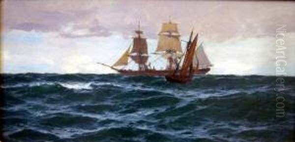 Shipping At Sea - view 1