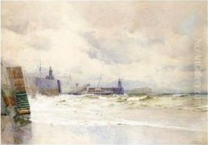 The Harbour Wall by John Fraser
