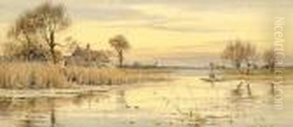 The River, Near Hemingford. - view 1
