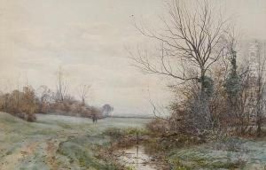 A Winter Landscape by Robert Winter Fraser